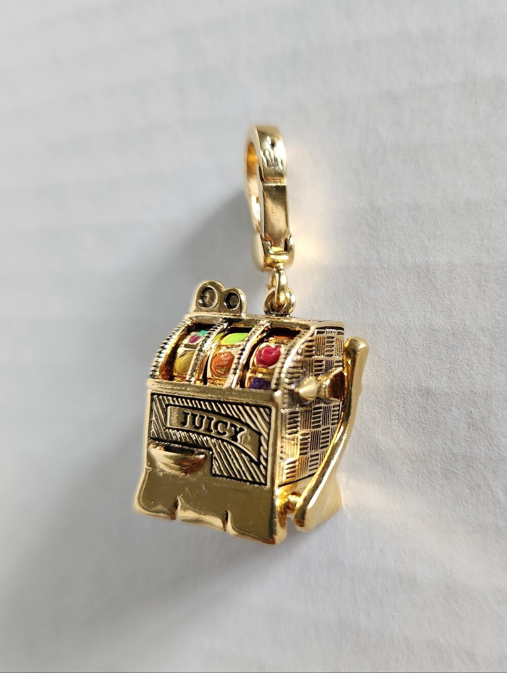 Juicy Couture 2005 Play Handle Machine Charm Rare Vintage Y2K